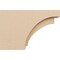 Ekena Millwork 2in. W x 8in. H x 12in. L Rivera Woodgrain TimberThane Rafter Tail, Primed Tan RFTUR02X08X12RIVRCPR - alternate 6